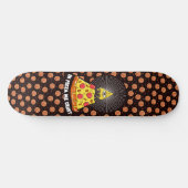 Illuminati Auge Pizza Pizza Wir Crust Funny Skateboard (Horizontal)