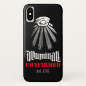 Illuminati bestätigte Schwarzes - Iphone X Fall Case-Mate iPhone Hülle (Rückseite)