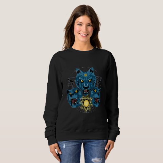 Illuminati Cat Sweatshirt (Vorne ganz)