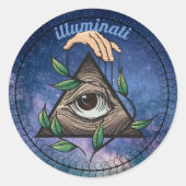 Illuminati CUSTOM Aufkleber (Vorderseite)