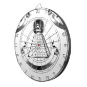 Illuminati Dartscheibe (Vorderseite rechts)