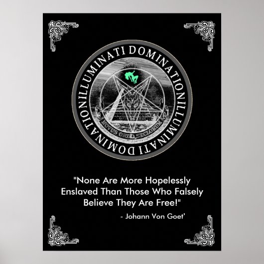 Illuminati Domination Poster (Vorne)