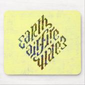 Illuminati - Earth Air Fire Water Mousepad (Vorne)