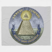 ILLUMINATI FLEECE BLANKET (Vorderseite (Horizontal))