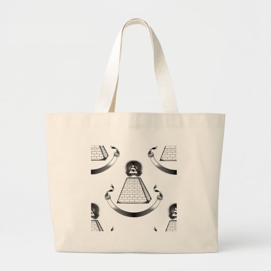 Illuminati Jumbo Stoffbeutel (Vorne)