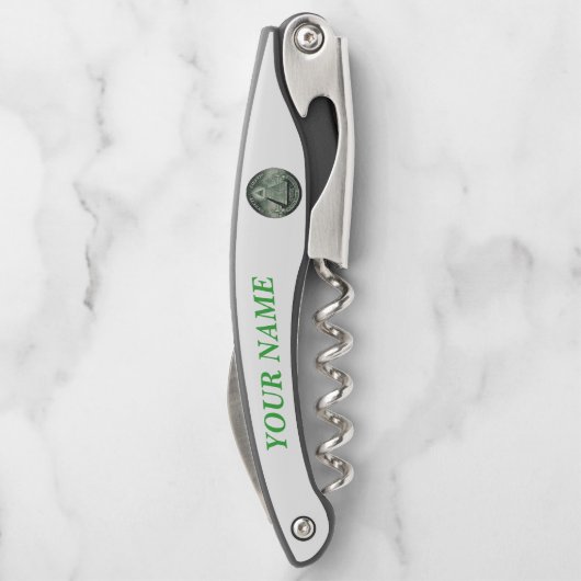 Illuminati Kellnermesser (Rückseite)