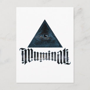 Illuminati Postkarte