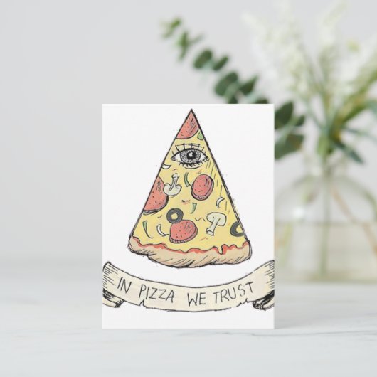 Illuminati Postkarte (Stehend Vorderseite)