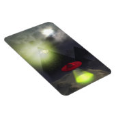 Illuminati Pyramid und UFO Premium Flexi Magnet (Rechte Seite)