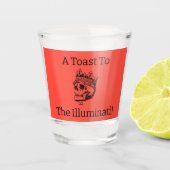 Illuminati Shot Glass Schnapsglas (Vorderseite)
