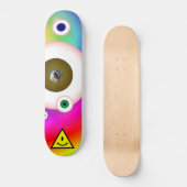 Illuminati Skateboard (Vorderseite)