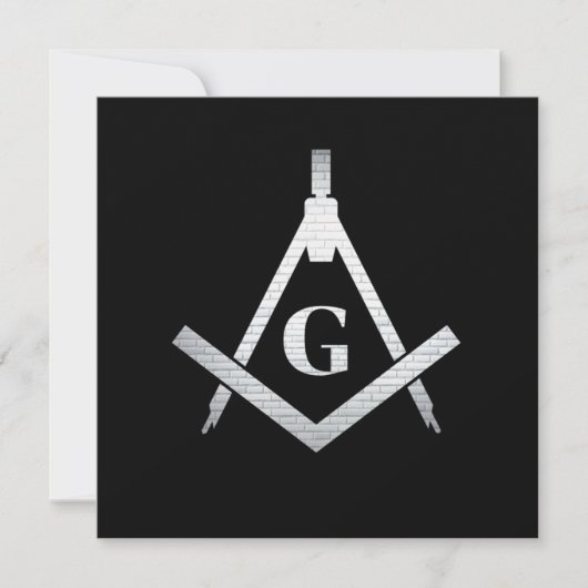 Illuminati Symbol Masonic Verschwörung Pyramid Ges Einladung (Vorderseite)