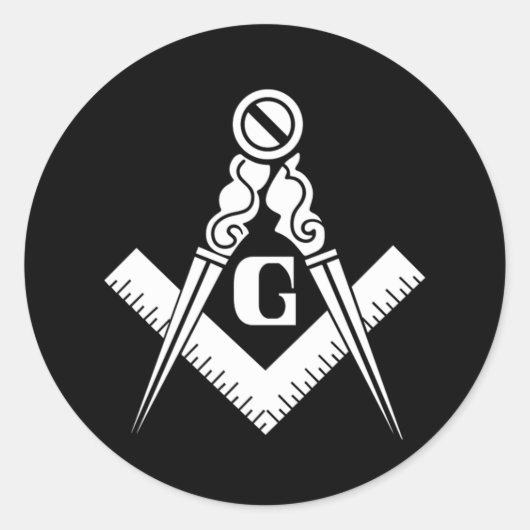 Illuminati Triangle Masonic Pyramid Symbol Conspir Runder Aufkleber (Vorderseite)