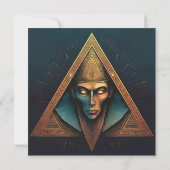 Illuminati Wall Wappen Einladung (Rückseite)