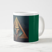 Illuminati Wall Wappen Jumbo-Tasse (Vorderseite Rechts)