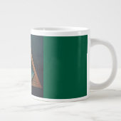 Illuminati Wall Wappen Jumbo-Tasse (Rechts)