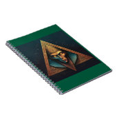 Illuminati Wall Wappen Notizblock (Rechte Seite)