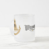 Illuminati Widerstand-mattierte Tasse (Vorderseite Links)