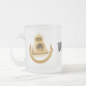 Illuminati Widerstand-mattierte Tasse (Links)