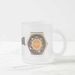 Illuminati Widerstand-mattierte Tasse