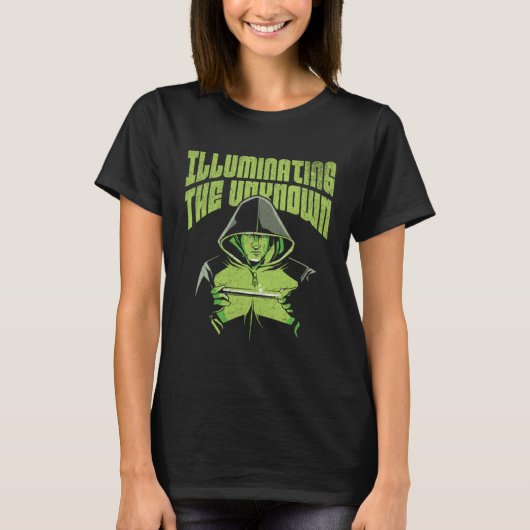 Illuminating The Unknown Chemistry Student Science T-Shirt (Vorderseite)