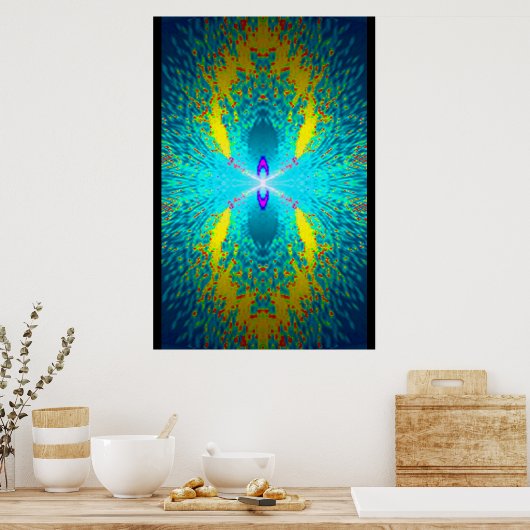 Illumination at the Horison Poster (Küche)