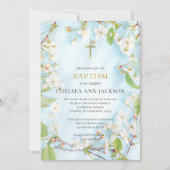 Illumination Orthodoxe Christliche Taufe Einladung (Vorderseite)