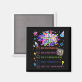 Illumination Station VBS 2026 Bibel Jesus Magnet (Vorderseite/Rückseite)