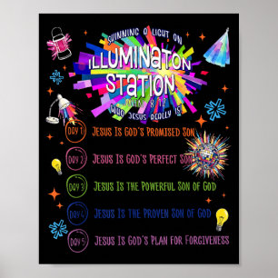 Illumination Station VBS 2026 Bibel Jesus Poster
