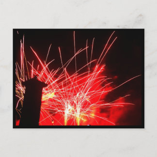 Illuminations-Feuerwerke Postkarte