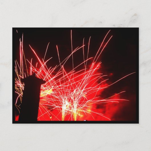 Illuminations-Feuerwerke Postkarte (Vorderseite)