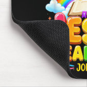 Illuminationsstation wirft ein Licht auf Jesus Mousepad (Ecke)