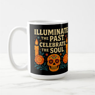 Illuminieren Sie die vergangene Feier des Souls Dí Kaffeetasse