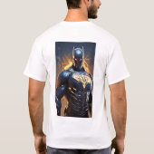 Illuminieren Sie Ihre Heldenseite : Super Hero T-Shirt (Rückseite)