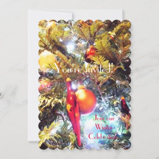 Illuminierende Ornamente, 12x18 Einladung skaliert (Vorderseite)