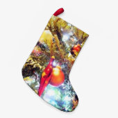 Illuminierende Ornamente Kleiner Weihnachtsstrumpf (Vorderansicht (hängend))