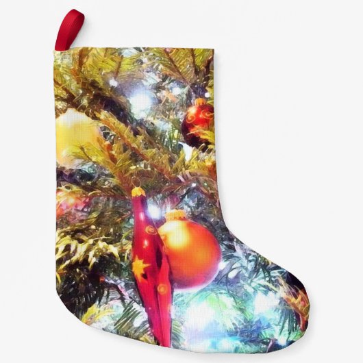 Illuminierende Ornamente Kleiner Weihnachtsstrumpf (Vorderseite)