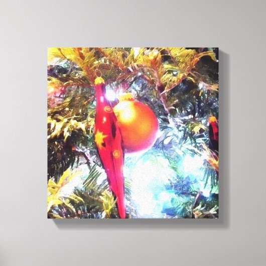 Illuminierende Ornamente Leinwanddruck (Vorderseite)