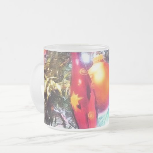 Illuminierende Ornamente Mattglastasse (Vorderseite Links)