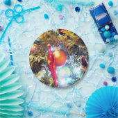 Illuminierende Ornamente Pappteller (Party)