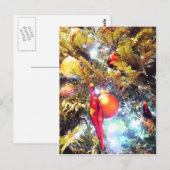 Illuminierende Ornamente Postkarte (Vorne/Hinten)