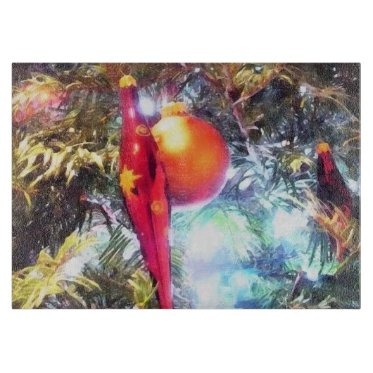 Illuminierende Ornamente Schneidebrett (Vorderseite)