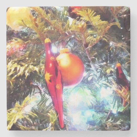 Illuminierende Ornamente Steinuntersetzer (Vorderseite)