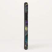 Illuminierte Abstrakte Shiny Aquamarines Lila Frak Case-Mate iPhone Hülle (Hinten/Rechts)