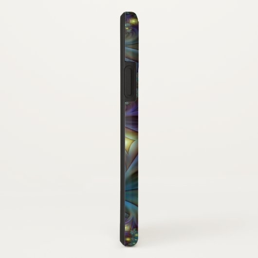 Illuminierte Abstrakte Shiny Aquamarines Lila Frak Case-Mate iPhone Hülle (Hinten/Rechts)