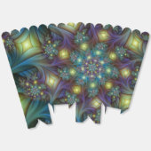 Illuminierte Abstrakte Shiny Aquamarines Lila Frak Geschenkschachtel (Ungeklappt)