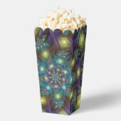 Illuminierte Abstrakte Shiny Aquamarines Lila Frak Geschenkschachtel (Geplatzt)