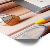 Illuminierte Bildgebung: Brillanz-Notebook Poster (Ecke)