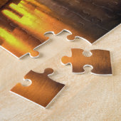 Illuminierte Conciergerie in der Nacht - Paris, Fr Puzzle (Seite)