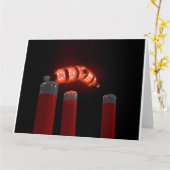 Illuminierte Cricket-Wicket-Stumps Karte (Gelbe Blume)